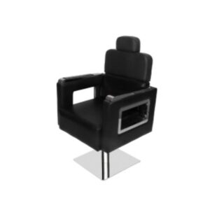 Camera handle salon chair
